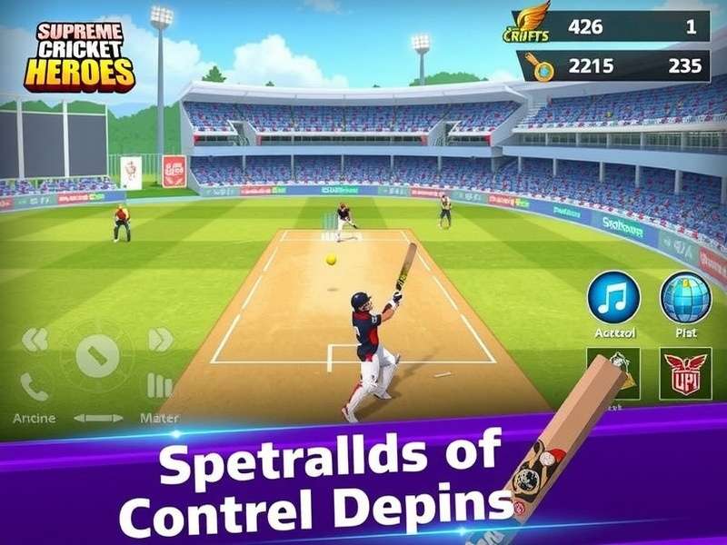 Supreme Cricket Heroes Control Scheme